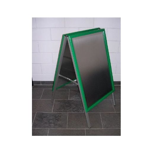 Klika - Stoepbord 59x84 cm groen klapprofiel A1