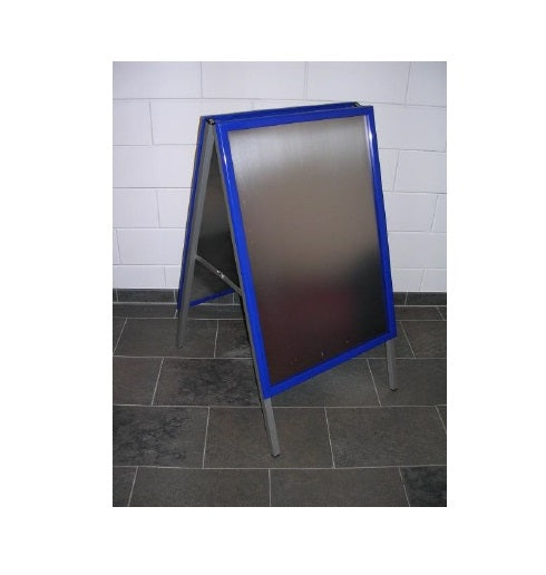 Klika - Pavement sign 59x84 cm blue folding profile A1