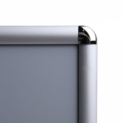 Klika - Click frame 21x30cm ALU 25mm A4 Round corner 9 pieces