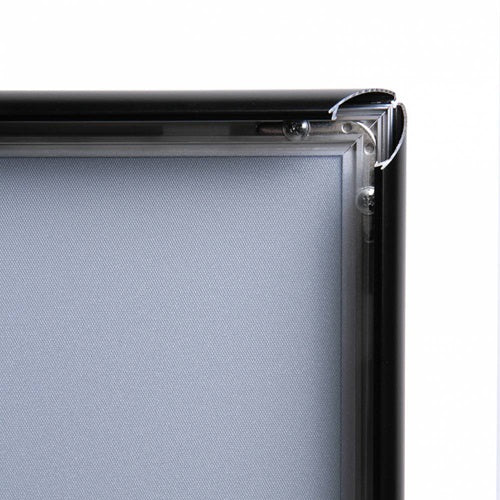 Klika - Marco clic 21x30cm ALU 25mm A4 negro