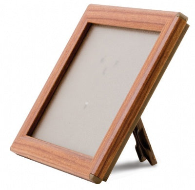 Klika - Cornice a clic 15x21 cm ALU 15 mm A5 aspetto legno 7 pezzi