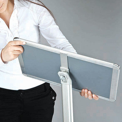 Klika -  Info-standaard 21x30 cm Alu-klapprofiel