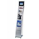 Klika - Digi info column with 8 screen and 3x A4