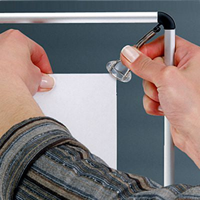 Klika - Estructura extensible 210x297 mm con pinza de cocodrilo