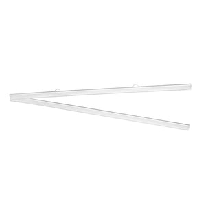 Klika -  Posterklemmen set 1000 mm lang 0/2 10set 8 stuks