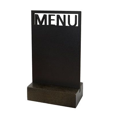 Klika - Chalk table stand MENU wxh 10x18cm