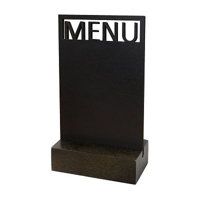 Klika - Krijt-tafelstandaard MENU bxh 10x18cm15 stuks