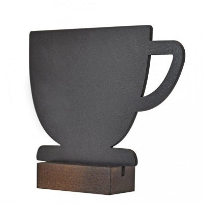 Klika - Chalk table stand COFFEE wxh 10x18cm 15 pieces