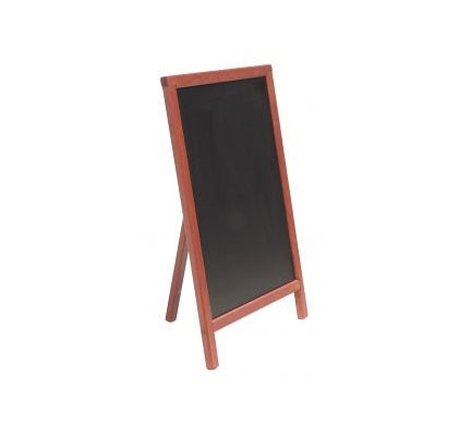 Klika - Chalk sidewalk board mahogany wxh 55x85cm half