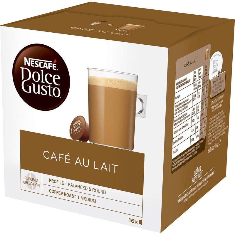 Nescafé - Coffee cups cafe au lait 16 pieces