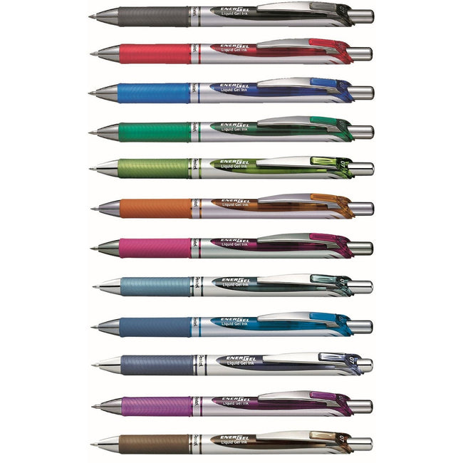 Pentel -  Gelschrijver  bl77 energel m oranje