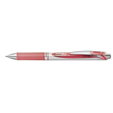 Pentel -  Gelschrijver  bl77 energel medium koraalroze | 12 stuks