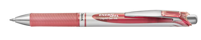 Pentel -  Gelschrijver  bl77 energel medium koraalroze | 12 stuks