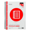 Quantore - Lecture pad A4 diamond 5mm 23-hole 100 sheets 70gr | 5 pieces