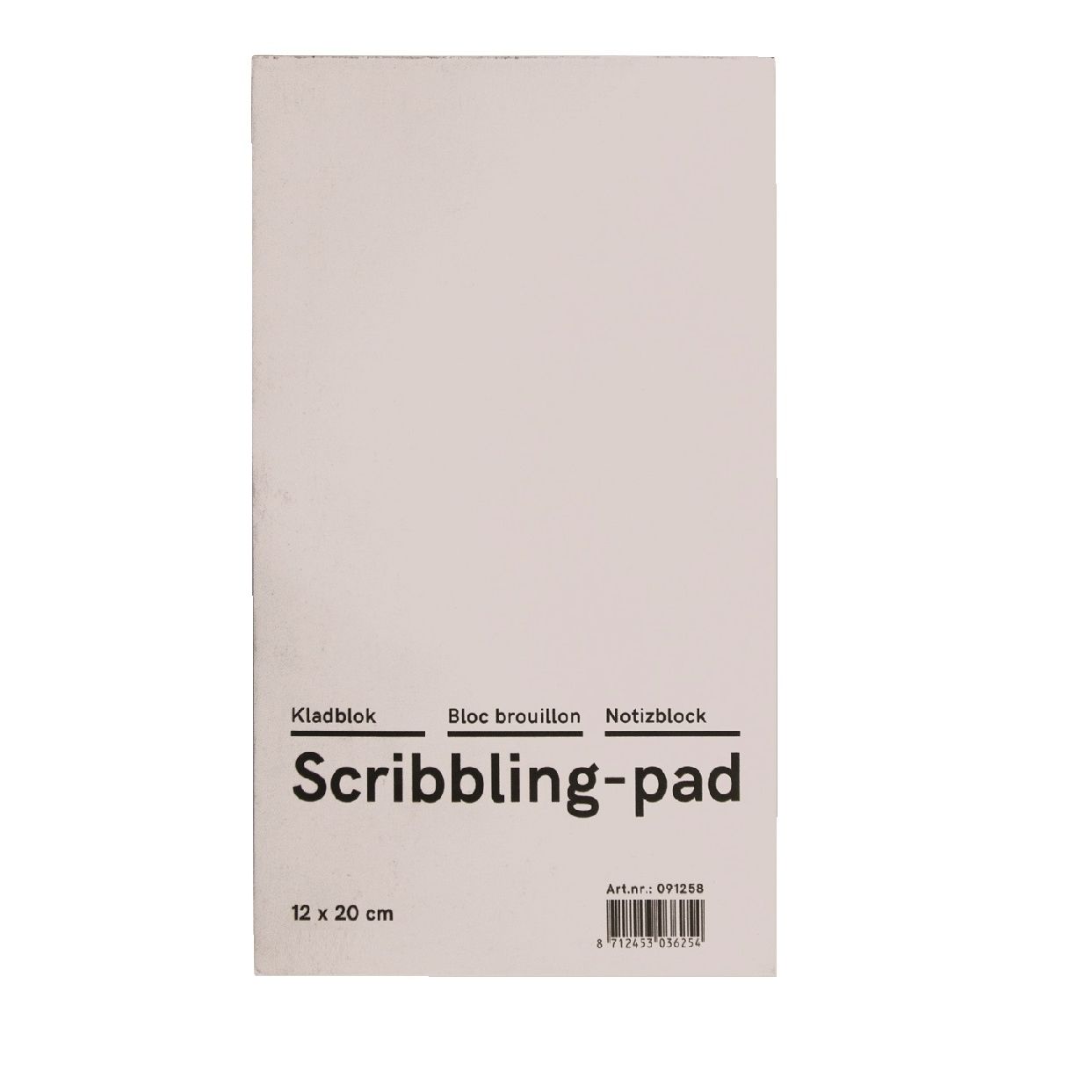 Qbasic - Notepad 12x20cm 150 sheets 45gr