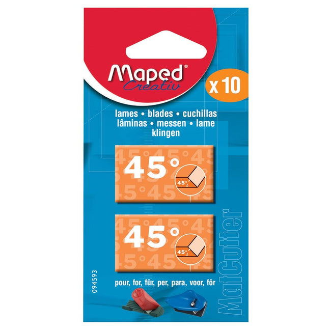 Maped -  MatCutter 45° vervangmesjes