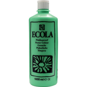 Talens - Guazzo Ecola flacone da 1000 ml, verde chiaro