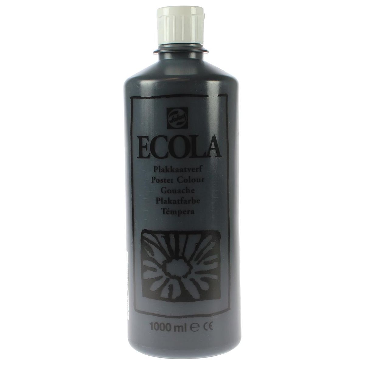 TALENS - Ecola Plakkaat Paint Bouteille de 1000 ml, noir