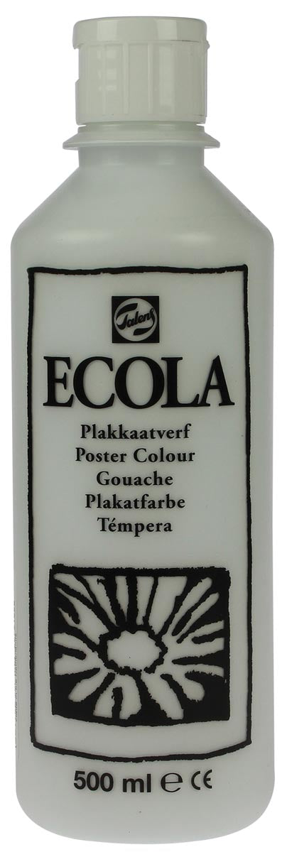 TALENS - Ecola Plakkaatverf Full 500 ml, blanc