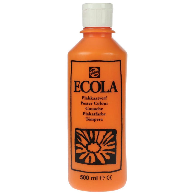 TALENS - Ecola Plakkaat Paint Fial de 500 ml, orange