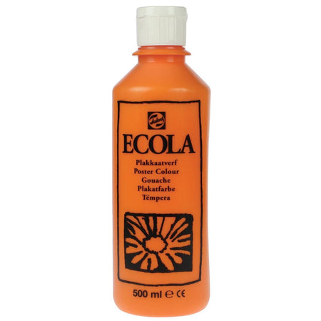 Talens - Ecola gouache 500 ml bottle, orange