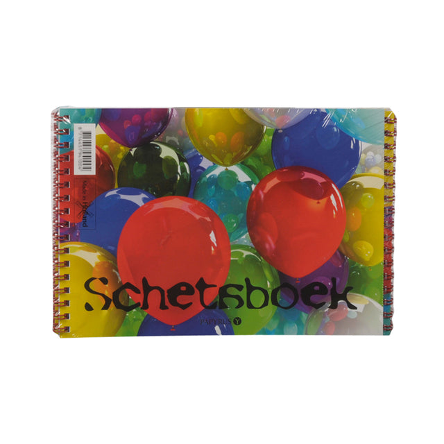 Papyrus -  Schetsboek ballon A4 120gr 20 vel | 10 stuks