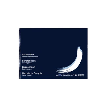 Papyrus -  Schetsboek  240x320mm 160gr 24 vel