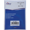 Bronyl - Carpeta en U de PVC transparente de 180 micras, pie A6