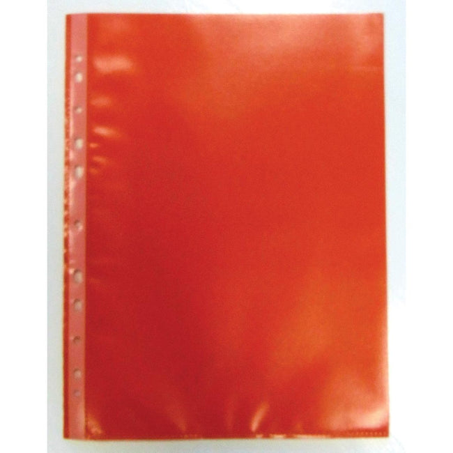 Bronyl - Perforated show bag, red, pack of 50