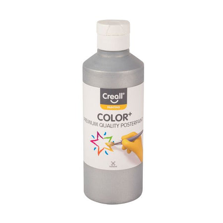 Creall - Poster paint silver 250ml | 6 pieces