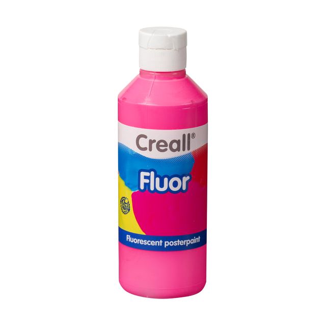 Creall - Pastor Paint Cream Fluor Pink 250ml | Flaschen Sie einen 250 Milliliter ab