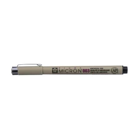 Sakura -  Fineliner pigma micron 003 0.15mm zwart