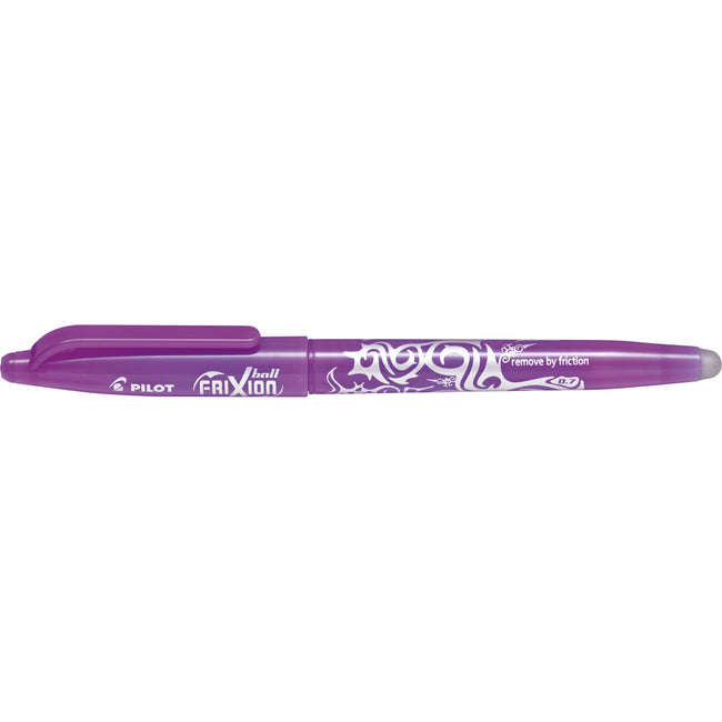 Pilot -  Rollerpen  frixion bl-fr7 m paars | 12 stuks