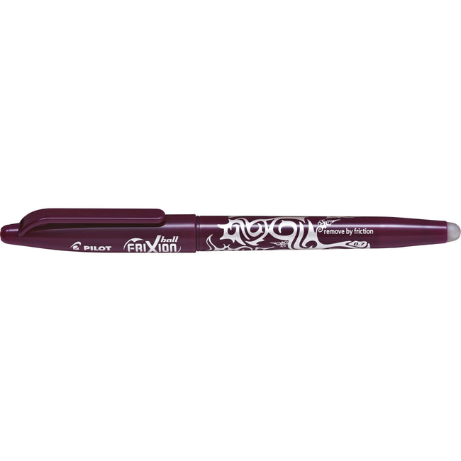 Pilot -  Rollerpen  frixion bl-fr7 m wijrood