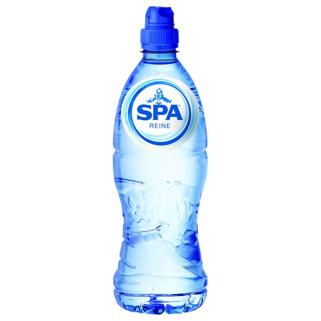 Spa - Waterreine Blauw Sportdop Haustierung 750 ml