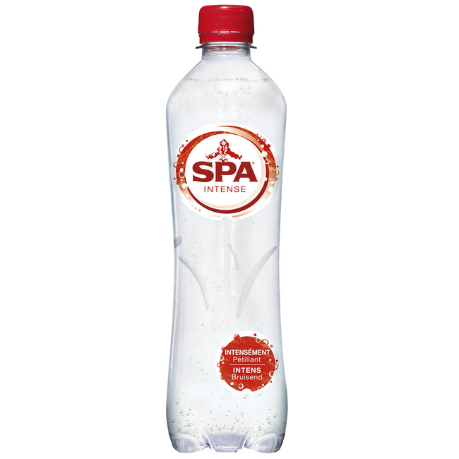 Spa - WaterIntense red PET bottle 500ml