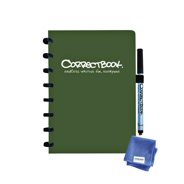 Correctbook - Notebook Correctbook A5 Line 40blz Forest Green | 1 pièce