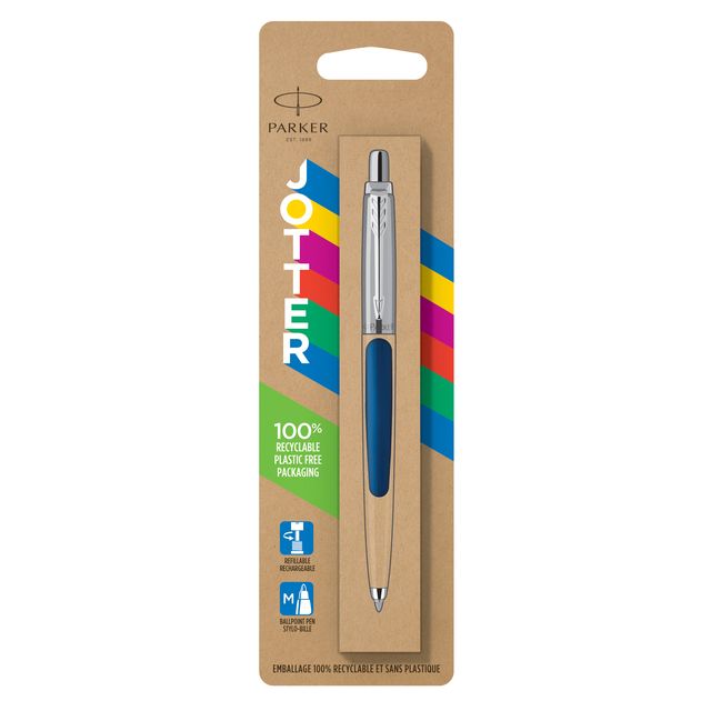 Parker - Jotter Penna a sfera originale blu navy CT media