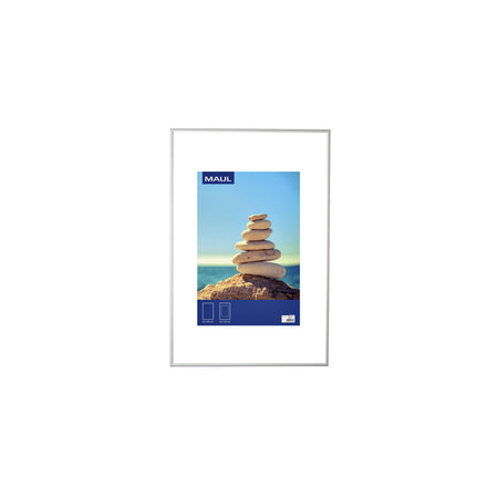 MAUL - Photo frame design 40x60cm aluminum frame silver