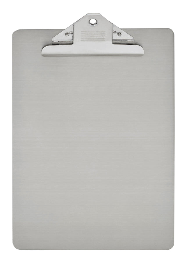 MAUL - Presse-papiers A4 avec pince sur pied et planche en acier inoxydable