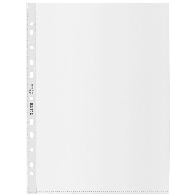 Leitz - Show bag Recycle A4 11-hole PP 0.10mm transparent 25 pieces