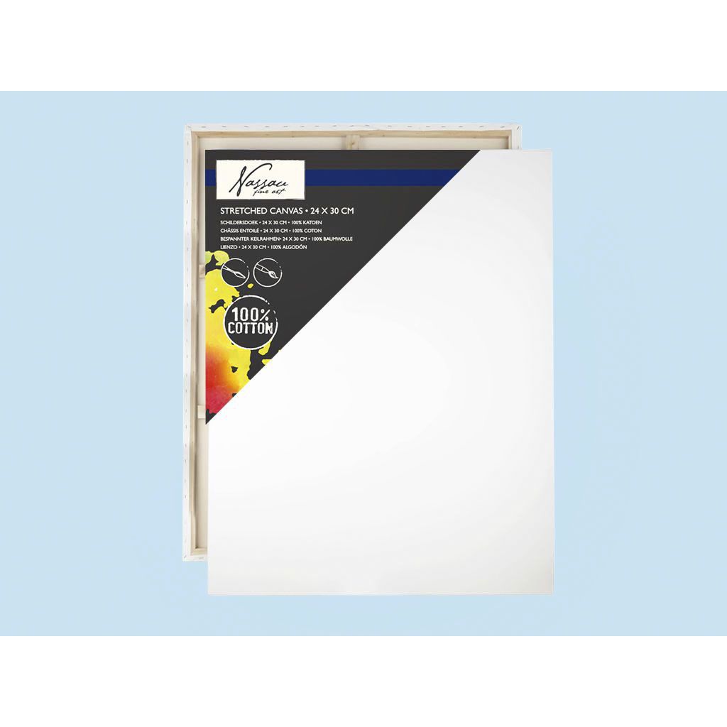 Art Sensations -  Canvas nassau fine art 24x30cm 100 procent katoen