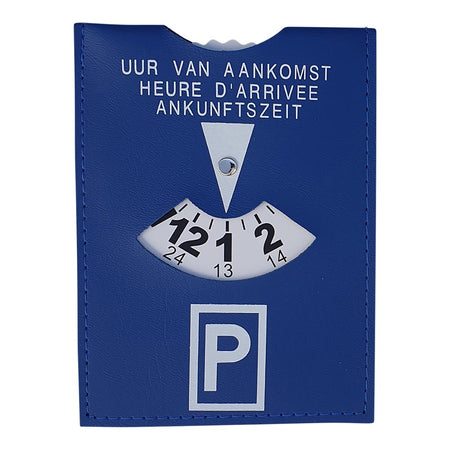 Bronyl -   parkeerschijf, blauw (conform met Belgische wetgeving)