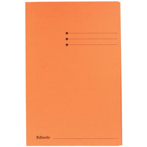 Esselte - Dossier folio 3 rabats manille 275gr orange
