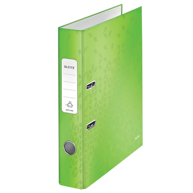 Leitz - WOW folder green, spine of 5.2 cm