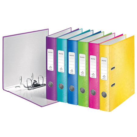 Leitz - Dossier WOW, couleurs assorties, dos de 5,2 cm