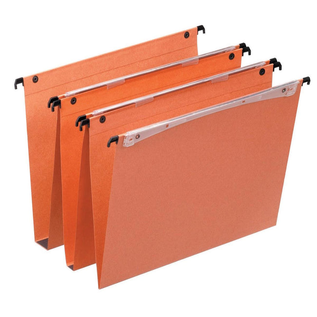 Esselte - Hängeregistraturen für Schubladen Uniscope Abstand 330 mm, Boden 30 mm, mit Haken und Knöpfen