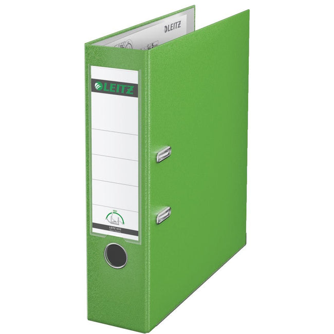 Leitz - Ordner 1010 180° 80mm PP A4 light green