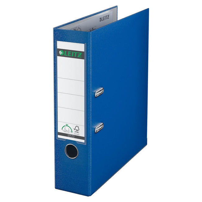 Leitz -  180° ordner, A4, uit PP, rug van 8 cm, donkerblauw