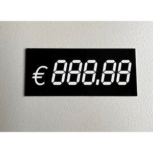 Klika - Digitalkarte 60x26 mm 888,88 € 10 Stück 20 Stück